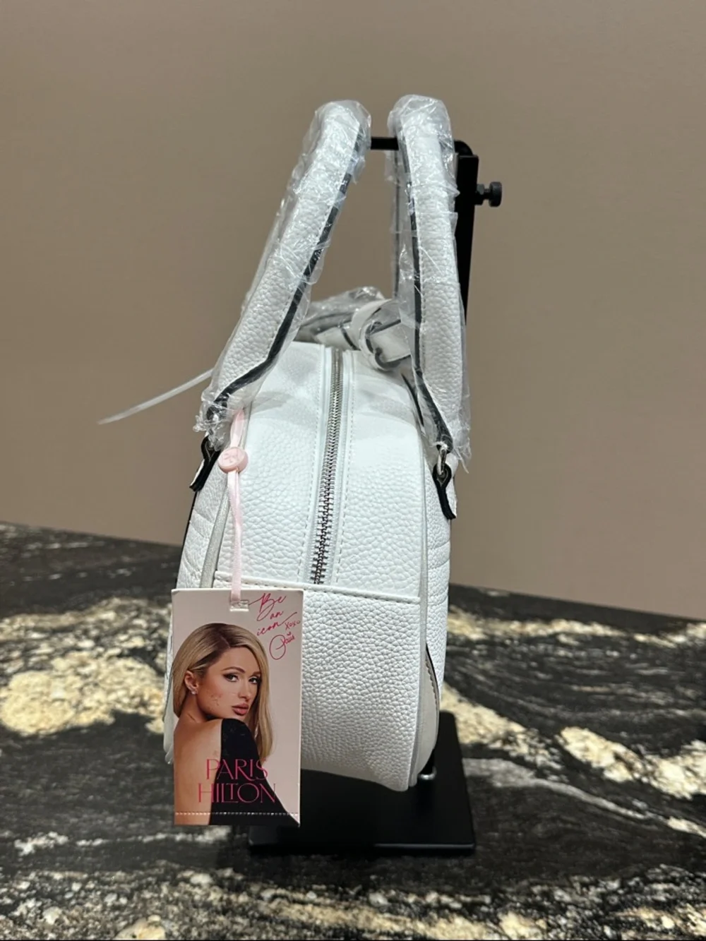 NWT Paris Hilton Bowler Bag - Picture 4 of 8